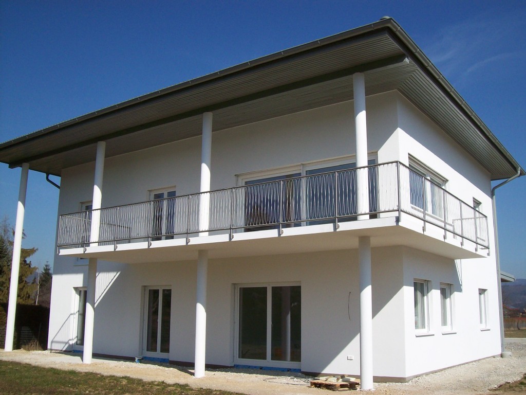 Geländer aus Edelstahl